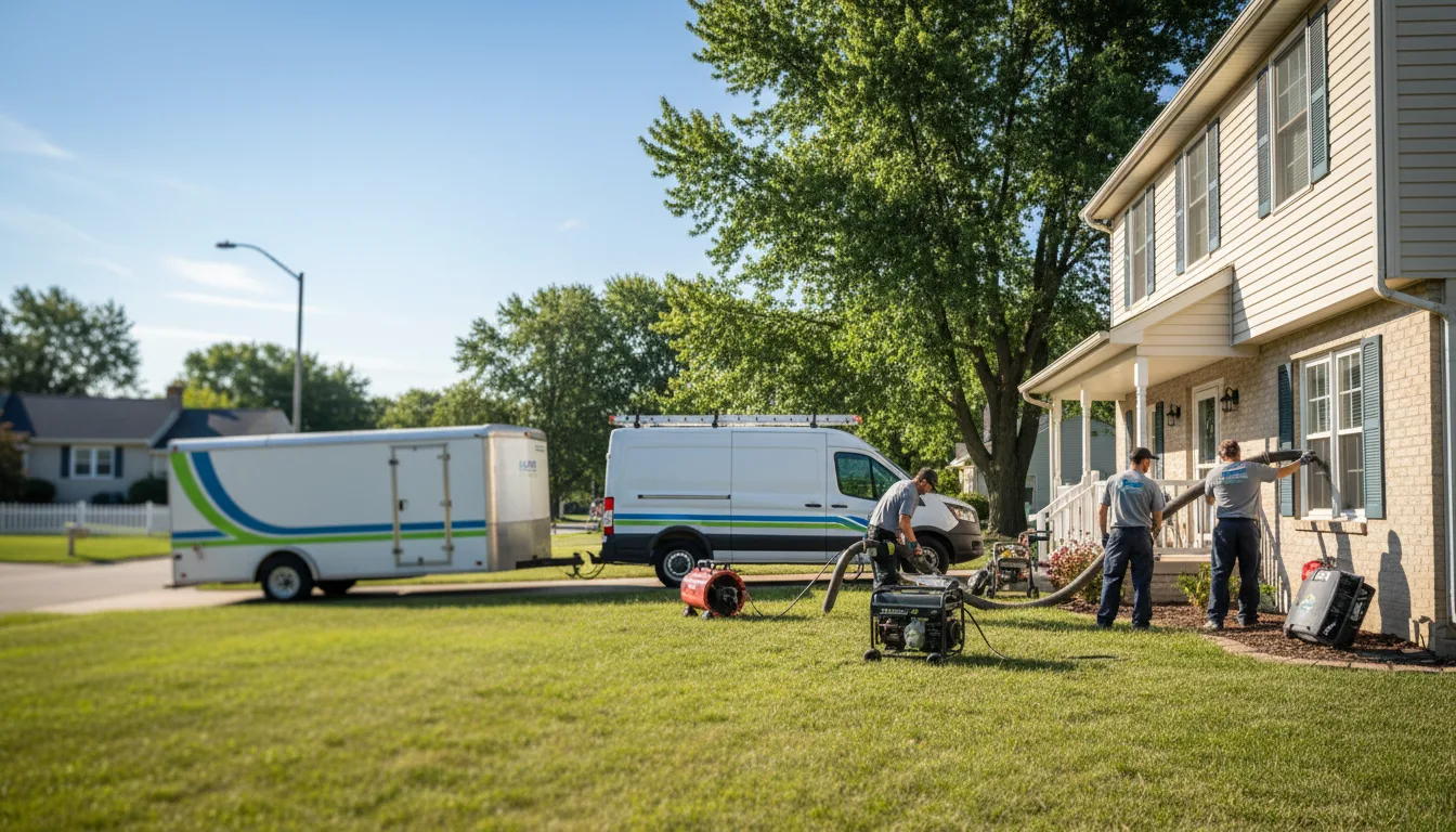 Flooded Basement Restoration And Cleanup With Repair in Sedalia, CO near me